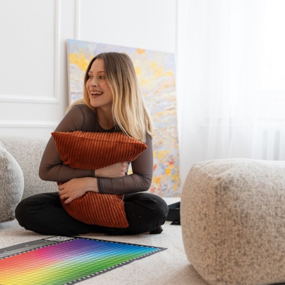 Zestaw 4 Sztuk Poduszek Sztruksowych 2x 40x40 2x 40x60