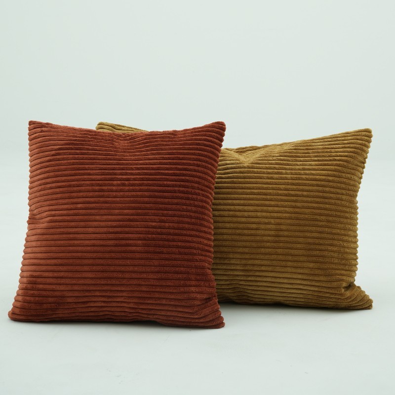 Zestaw 4 Sztuk Poduszek Sztruksowych 2x 40x40 2x 40x60