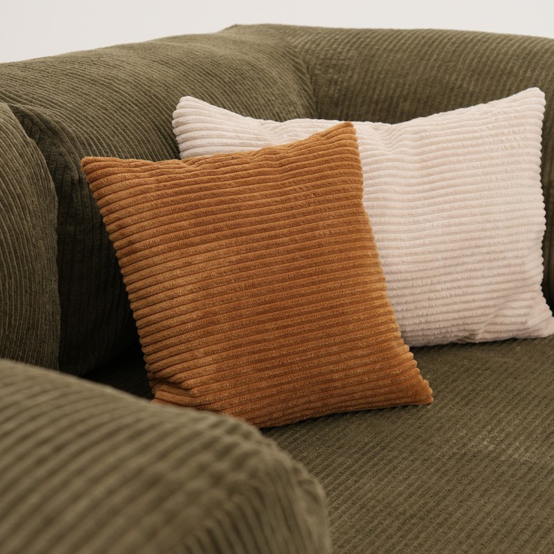 Zestaw 4 Sztuk Poduszek Sztruksowych 2x 40x40 2x 40x60