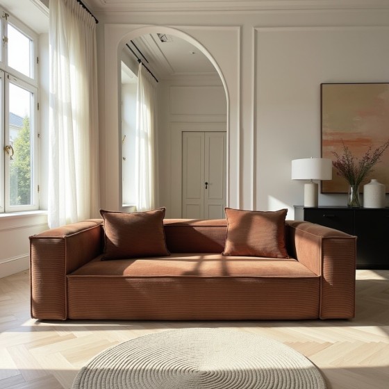 Sofa 3-osobowa MODU Sztruksowa