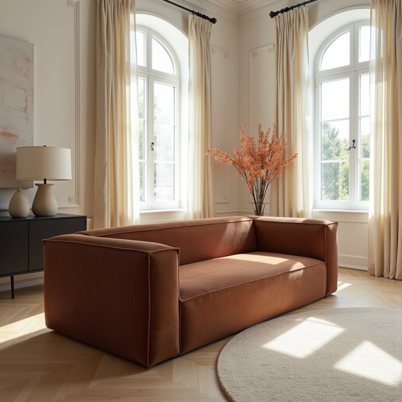 Sofa 3-osobowa MODU Sztruksowa