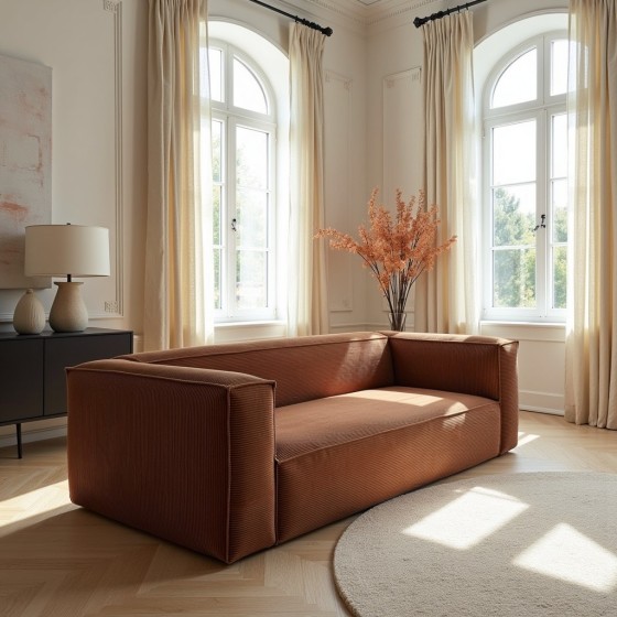 Sofa 3-osobowa MODU Sztruksowa