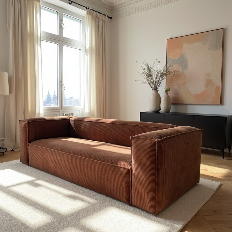 Sofa 3-osobowa MODU Sztruksowa