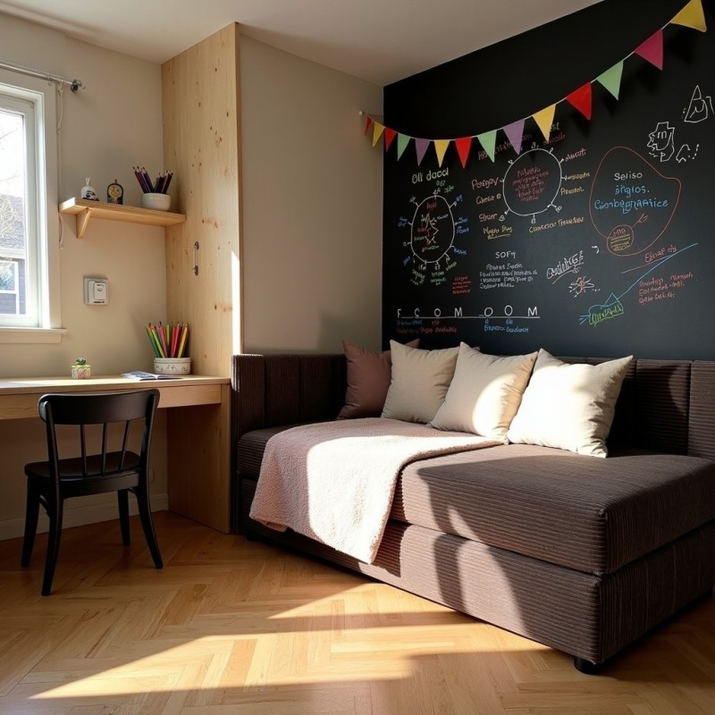 Tapczan Młodzieżowy Jednoosobowy Ciemnobrązowy Sztruks FENIKS 90x200 z Pojemnikiem Bokiem i Oparciem