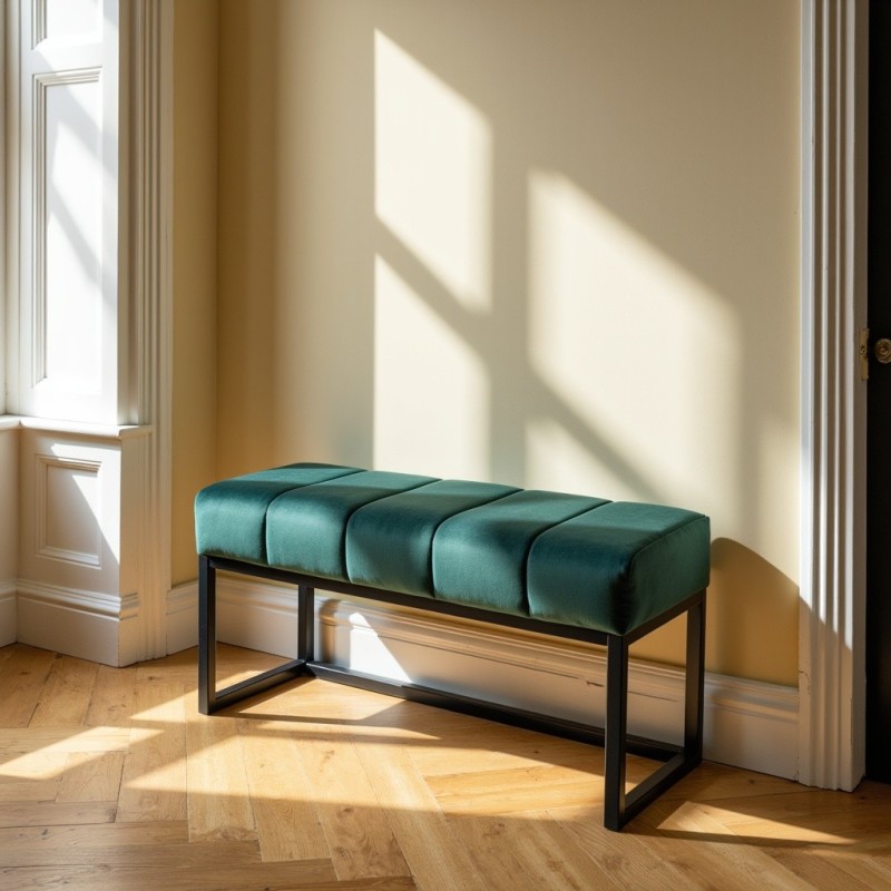 Ławka Loft Lukka Butelkowa zieleń