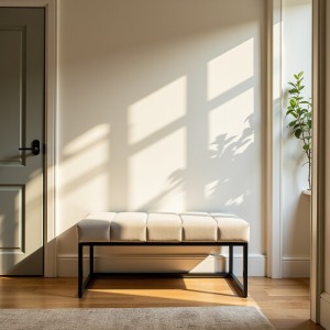 Ławka Loft Lukka Jasny Beż