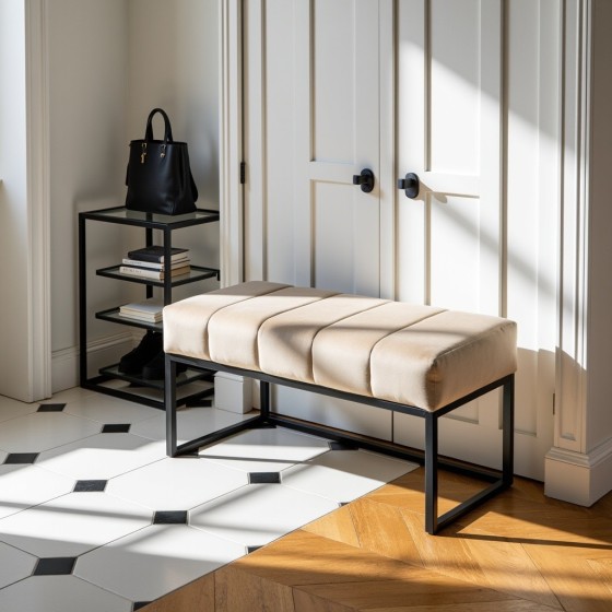 Ławka Loft Lukka Jasny Beż