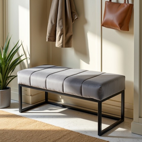 Ławka Loft Lukka Szara