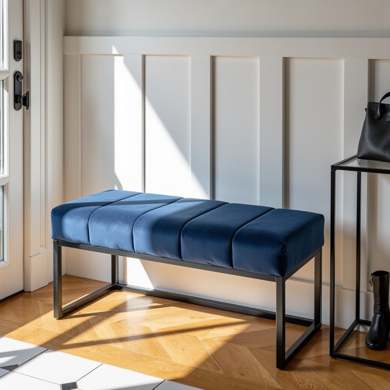 Ławka Loft Lukka Granatowa