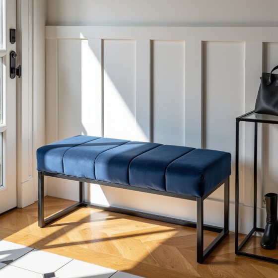 Ławka Loft Lukka Granatowa