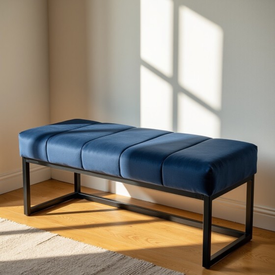 Ławka Loft Lukka Granatowa