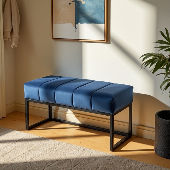 Ławka Loft Lukka Granatowa