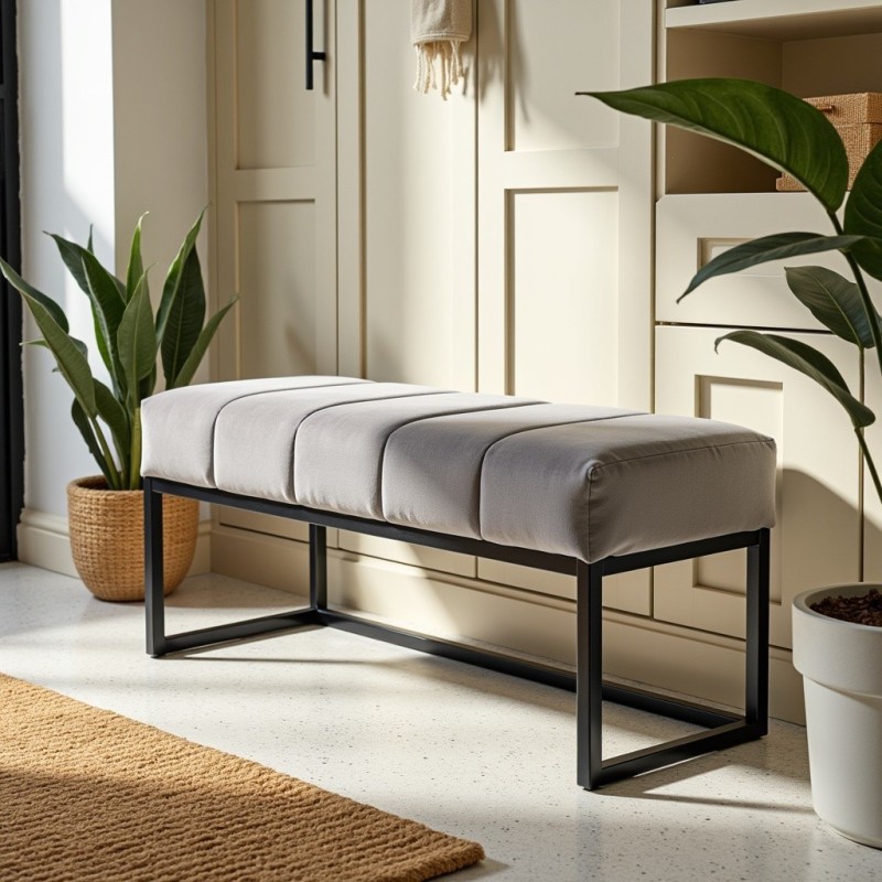 Ławka Loft Lukka Szara