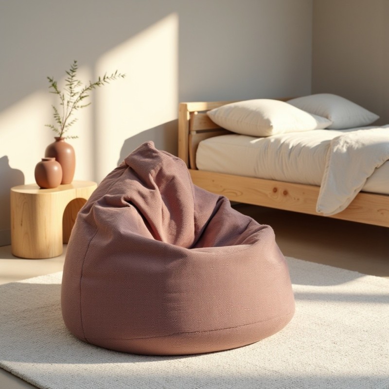 Pufa Worek Różowa ARA L – wygodna i stylowa | Domyou