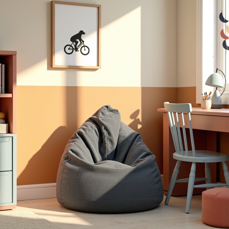 Pufa ARA L dla dzieci - Niedroga, lekka i komfortowa | Domyou