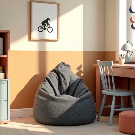 Pufa ARA L dla dzieci - Niedroga, lekka i komfortowa | Domyou