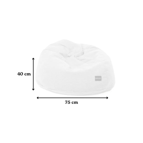 Pufa Worek Ciemnoszara Do Ogrodu Dla Dzieci NEST M