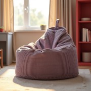 Pufa Worek Z Oparciem Fioletowy ALTI