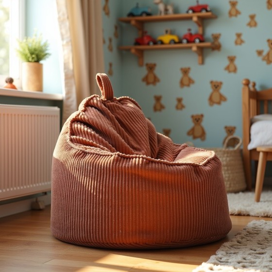 Pufa Worek Z Oparciem Rudy Sztruks ALTI