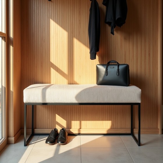 Ławka Loft LOFTI Beżowa | Domyou.pl