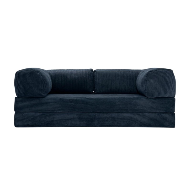 Sofa 2-osobowa NESTI Granatowy Sztruks