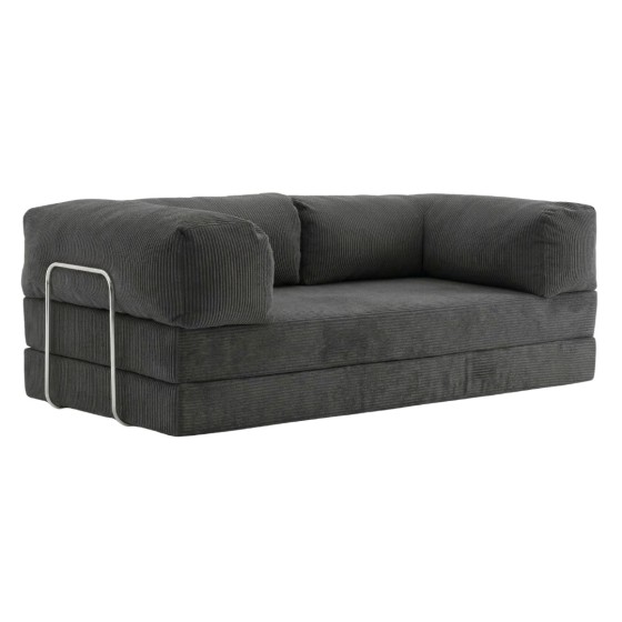 Sofa 2-osobowa NESTI Szary Sztruks