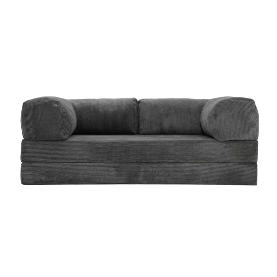 Sofa 2-osobowa NESTI Szary Sztruks