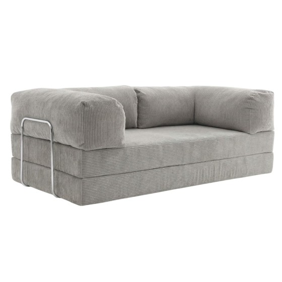 Sofa 2-osobowa NESTI Jasnoszary Sztruks