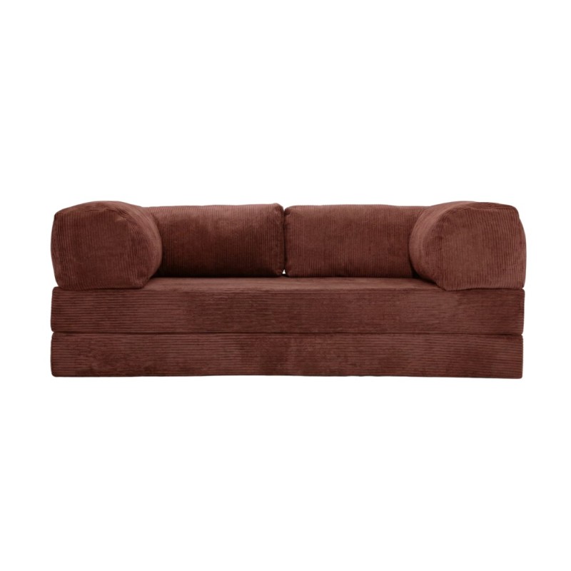 Sofa 2-osobowa NESTI Sztruks Czerwona Cegła