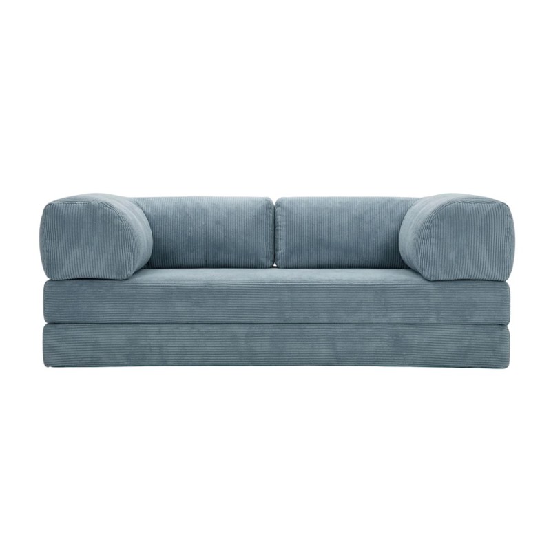 Sofa 2-osobowa NESTI Niebieski Sztruks