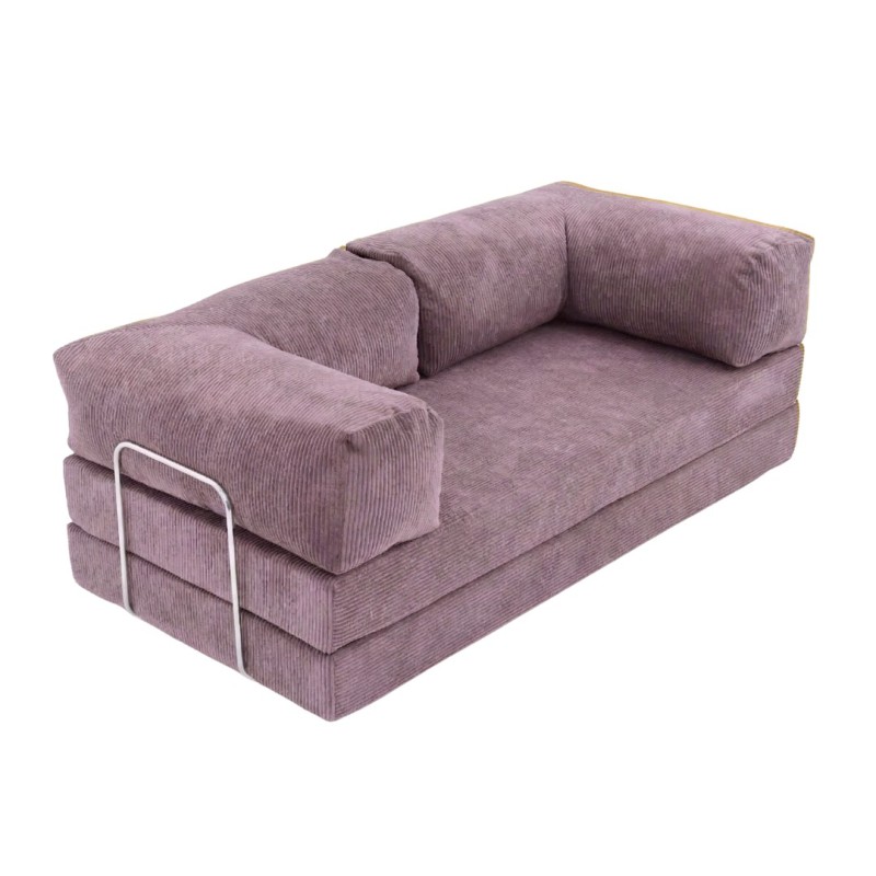 Sofa 2-osobowa NESTI Fioletowy Sztruks