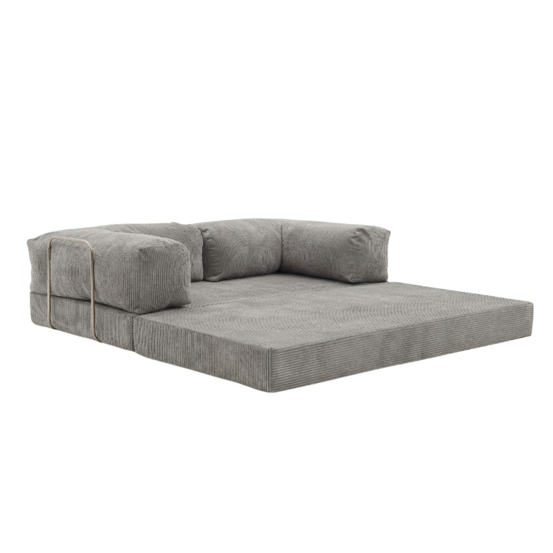Sofa 2-osobowa NESTI Jasnoszary Sztruks