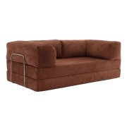 Sofa 2-osobowa NESTI Ceglasty Sztruks