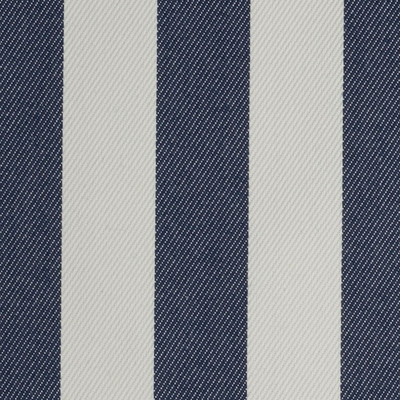 Narożnik ogrodowy 3-osobowy NESTI III Outdoor (biało-granatowe pasy)