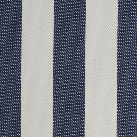 Narożnik ogrodowy 3-osobowy NESTI III Outdoor (biało-granatowe pasy)