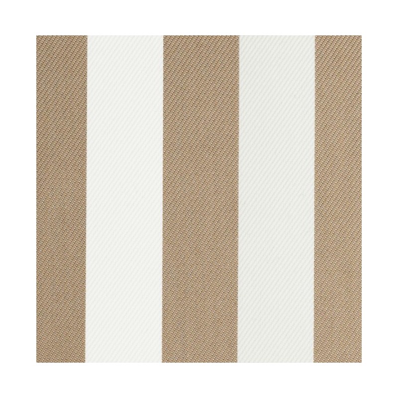 Narożnik ogrodowy 3-osobowy NESTI II Outdoor (biało-beżowe pasy)