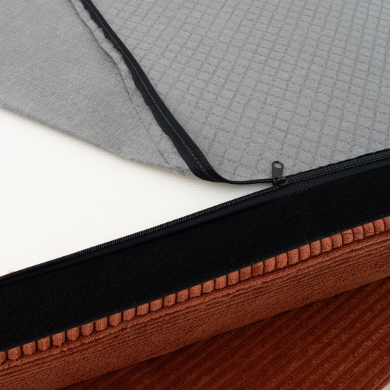 Pokrowiec na Fotel NESTI Ceglasty Sztruks