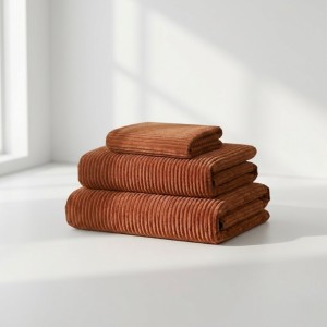 Pokrowiec na Fotel NESTI Ceglasty Sztruks