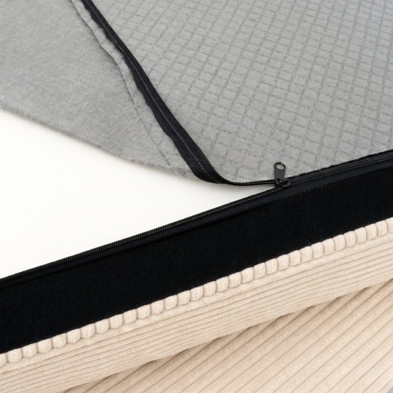 Pokrowiec na Fotel NESTI Beżowy Sztruks