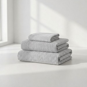 Pokrowiec na Fotel NESTI Jasnoszary Sztruks