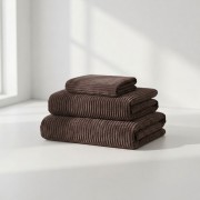 Pokrowiec na Fotel NESTI Brązowy Sztruks