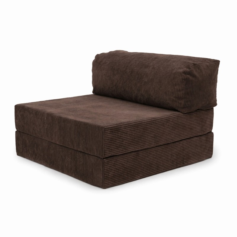 Pokrowiec na Fotel NESTI Brązowy Sztruks