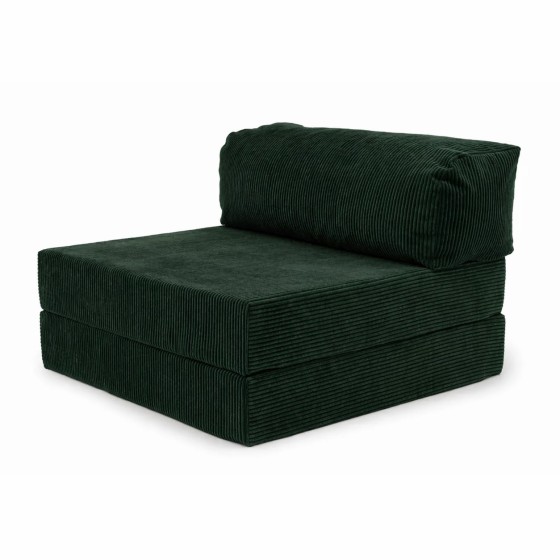 Pokrowiec na Fotel NESTI Sztruks Butelkowa zieleń