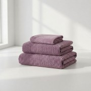 Pokrowiec na Fotel NESTI Fioletowy Sztruks