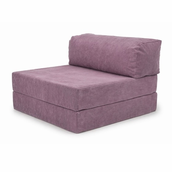 Pokrowiec na Fotel NESTI Fioletowy Sztruks