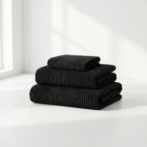 Pokrowiec na Fotel NESTI Czarny Sztruks