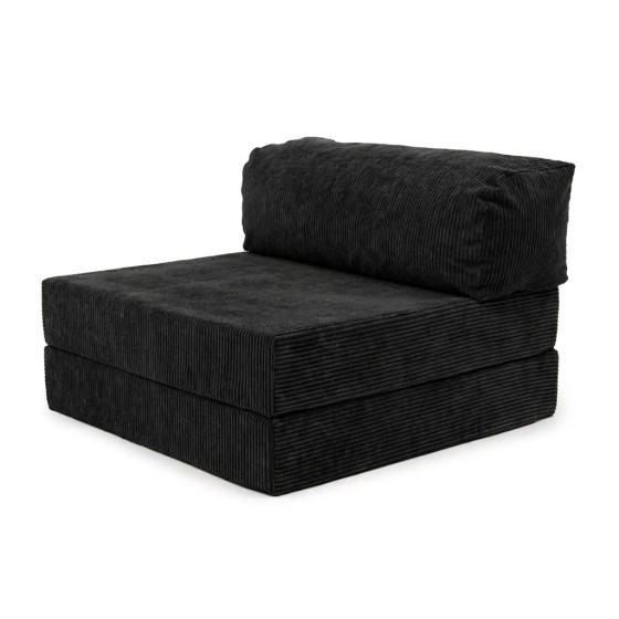 Pokrowiec na Fotel NESTI Czarny Sztruks