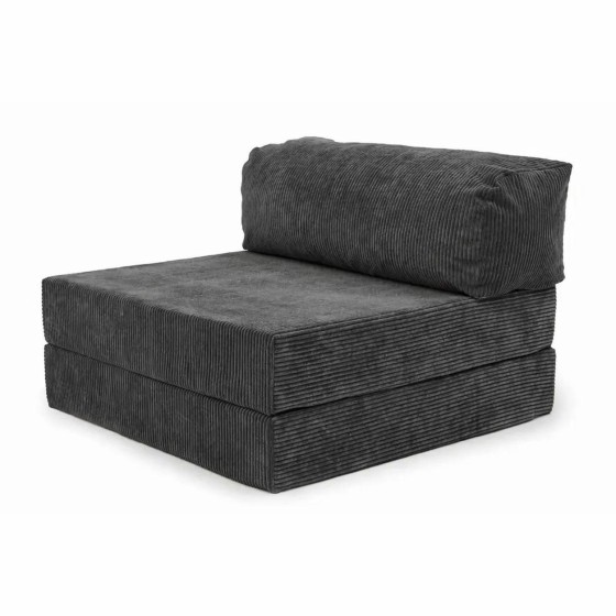 Pokrowiec na Fotel NESTI Ciemnoszary Sztruks