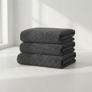 Pokrowiec na Sofę NESTI Ciemnoszary Sztruks