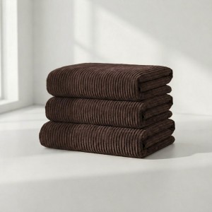 Pokrowiec na Sofę NESTI Brązowy Sztruks